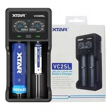 Cargador Inteligente Baterías Xtar Vc2sl Carga 2.0a Usb-c