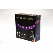 Fita Led Smart Wi-fi Agl De 5m - Alexa, Siri E Google.