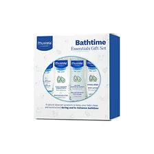 Set De Regalo Mustela Baby Bath Time Essentials - Natural Y