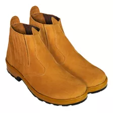 Bota Botina Country Masculina Lm 100% Couro Envio Imediato