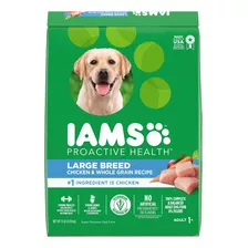 Iams - Alimento Para Perros Adultos De Raza Grande Con Alto
