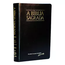 Bíblia Sagrada | Acf | Letra Super Gigante Legível Com Referências E Mapas | Palavras De Jesus Em Vermelho | Capa Luxo Preta