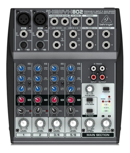 Consola Behringer 802 Xenyx De Mezcla 120v