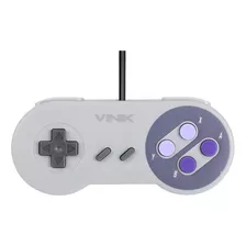 Controle Para Pc Usb Com Fio Super Nintendo Snes - Vinik