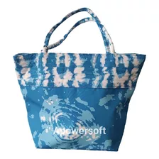 Bolso De Playa, Tote, Bag. En Lona Plastificada.