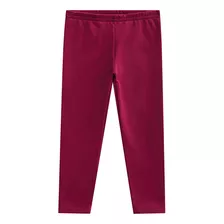 Legging Cotton Vermelho Escuro Menina Alenice