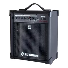 Caixa Amplificada Ll Lx 60 Cubo Guitarra Violão Mic Som Tv Cor Preta 110v/220v (bivolt)