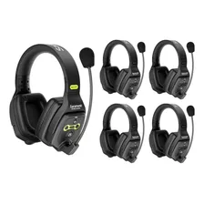 Sistema De Auriculares Inalámbrico Saramonic Witalk Wt5d Color Negro