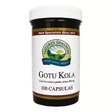 Gotu Kola-centella Asiatica 400 Mgx 100 Cap Nature´s Sunchi