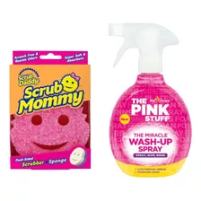 Scrub Mommy - Esponja Original + Lavavajillas The Pink Stuff