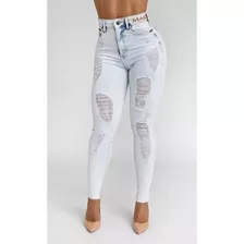 Calça Jeans Feminina Modeladora Maria Gueixa Original