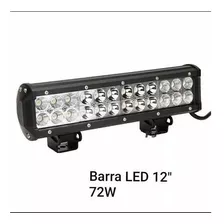 Barra Led 12 Pulgadas, 72w, 24 Led De Profundidad