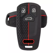 Capa Silicone Chave Audi A4 A5 Q7 S4 Tt Tts Rs4 Q5 Acessório