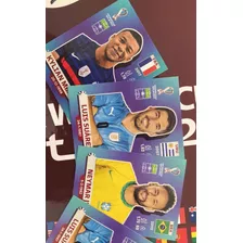 Estampas Mundial Qatar Neymar, Luis Suárez Y Mbappe