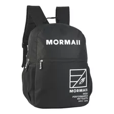 Mochila Mormaii Casual Poliester - Preta E Branco