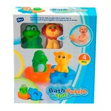 Rompecabezas Animales Puzzle De Baño 4 Piezas 5787