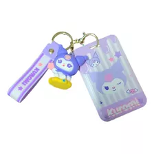 Llavero Portatarjeta Sanrio Melody Cinnamoroll Kuromi Etc