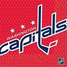 Servilletas De Fiesta De Washington Capitals, 6 1/2 X ...