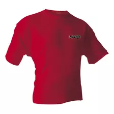 Playera Cuello Redondo Color Rojo Talla M