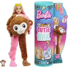 Barbie Cutie Reveal Macaquinho Jungle Selva Mattel Hkr01