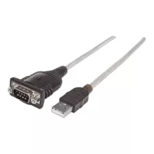 Cable Conversor Manhattan Usb A Serial Db9 Rs232