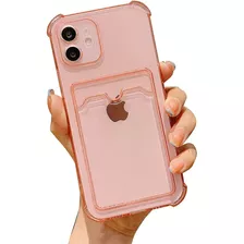 Estuche Carcasa Funda Para iPhone Con Ranuras Para Tarjeta