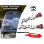 Emblema Cajuela Toyota Rav4 16-23 4rojo Calidad Original