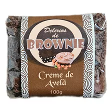 Brownie Gourmet Recheado Creme De Avelã 100g