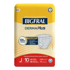 Fralda Bigfral Plus Juvenil 10 Unidades