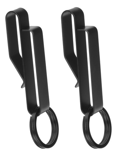Llavero Con Forma De Cinturn De Acero, 2 Unidades, Clip De Foto 7