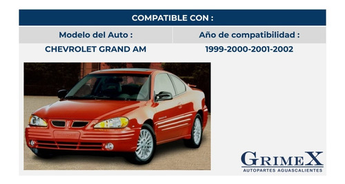 Espejo Grand Am Se 1999-99-2000-00-2001-2002-02 Gt Electrico Foto 3