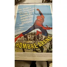 - Antiguo Afiche De Cine El Hombre Araña- A 03
