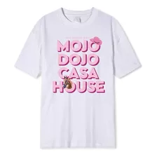 Camiseta Mojo Dojo Casa House Com Estampa Gráfica