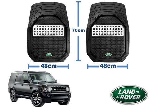 Tapetes 4pz Charola 3d Logo Land Rover Discovery 2014 A 2018 Foto 2