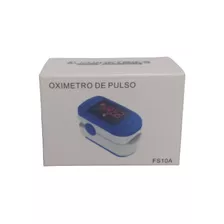 Oxímetro Digital Pulso Dedo Fs10a Medimetrics Color Azul