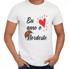 Camisa Eu Amo O Nordeste Cangaço Chapéu Brasil