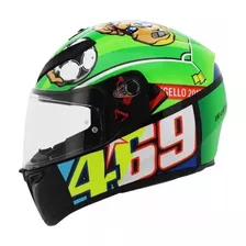 Casco Agv K-3 Sv Top Rossi Muguello Talla Xl-ml