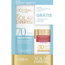 Kit L'oréal Solar Protect Fps 70 200ml + Facial Fps 30 25g