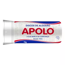 Algodão Disco Apolo 70g Limpeza Facial Maquiagem Estética