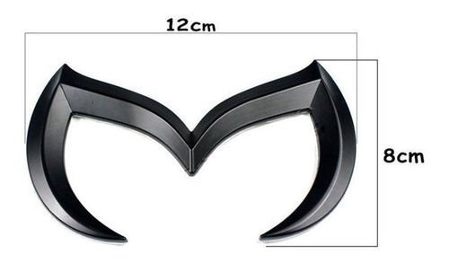 Emblema Mazda Tuning (negro Cromado Dorado Rojo) Foto 2