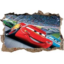 Vinilos Efecto Hueco 3d Cars - Cali - 1.50m X 1m