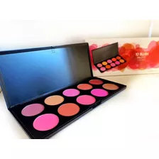 10 Blush Palette 10 Tonos De Rubor Maquillaje Coastal Scents