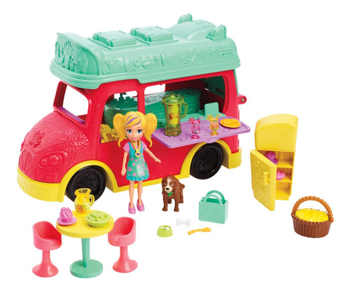 Veículo e Boneca – Polly Pocket – Hospital Móvel dos Bichinhos – Mattel -  Salvador Shopping