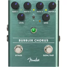 Pedal Fender Para Guitarra Eléctrica Bubbler Chorus Cuo