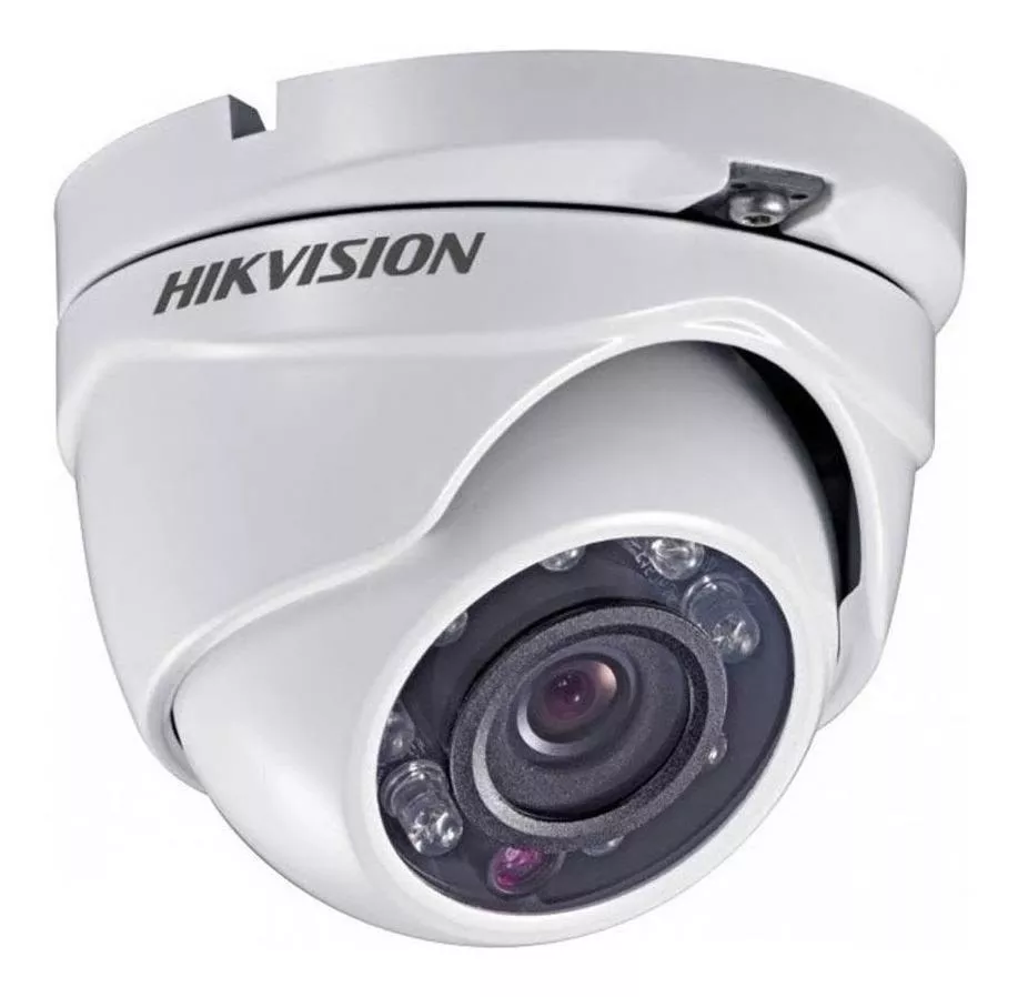 Cámara De Seguridad Hikvision Ds-2ce56d0t-irmf Turbo Hd Con Resolución De 2mp Visión Nocturna Incluida
