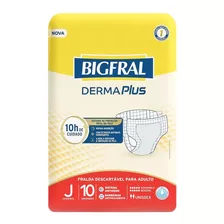 02 Pacotes Fralda Bigfral Plus Juvenil Adulto Geriátrica Juv