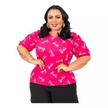 Blusinha Feminina Verao /camisetas Femininas Plus Size 2563