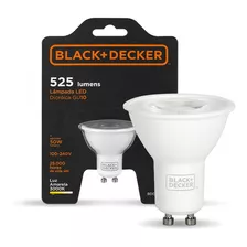 Lampadas Led Dicroica Mr16 Gu10 7w 2700k Dimer - B+d