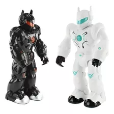 Robô Musical Com Luz E Som Battle Robotics R3063 Bbr Toys
