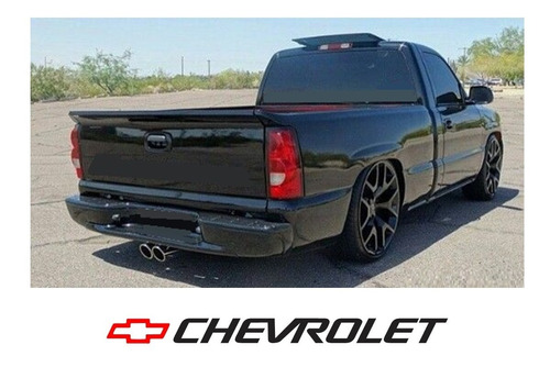 Sticker Chevrolet Con Logo Tapa Batea Pick Up Foto 2